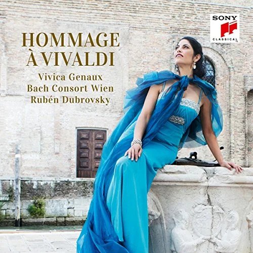 Cover der CD „Hommage à Vivaldi“ mit Vivica Genaux